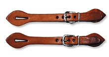 Circle Y Youth/Ladies No Stitch Spur Strap Reg Oil