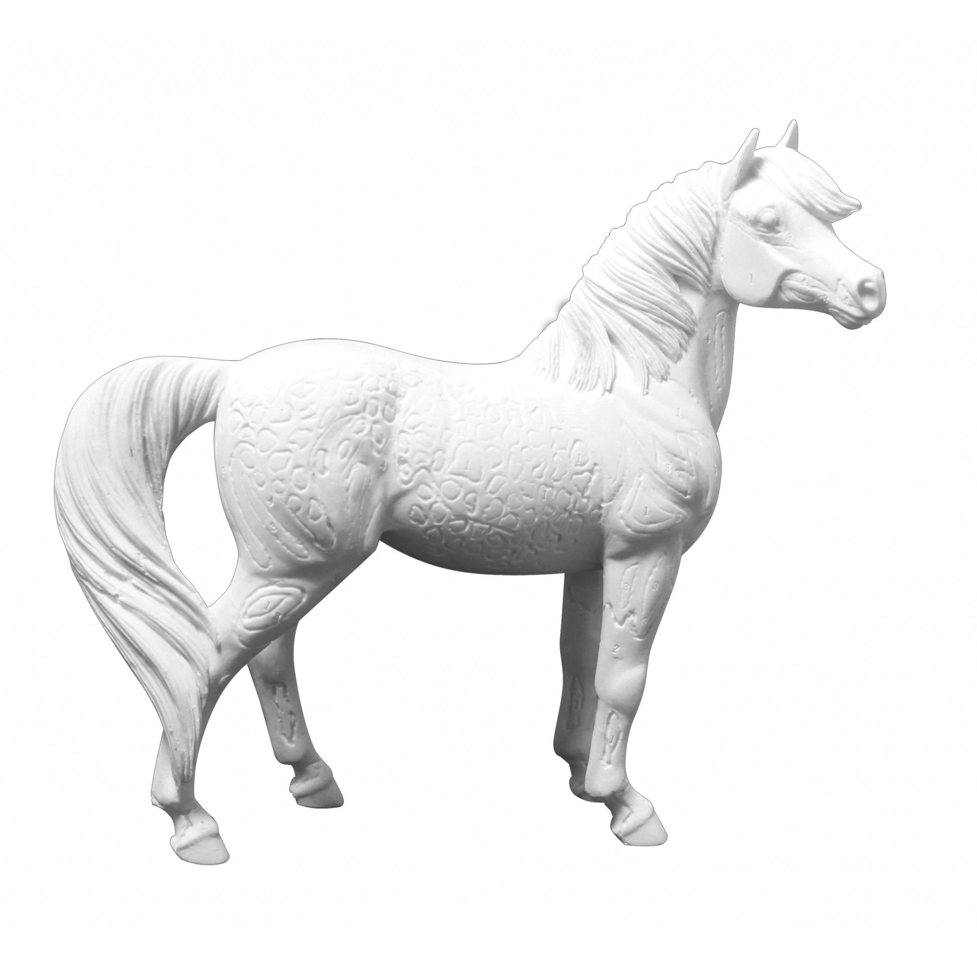 Breyer My Dream Horse Dappled Grey Pony 3D Paint-By-Number