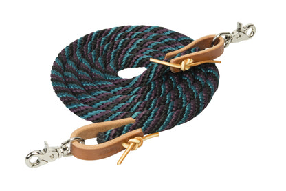 Weaver Poly Roper Reins with Scissor Snap