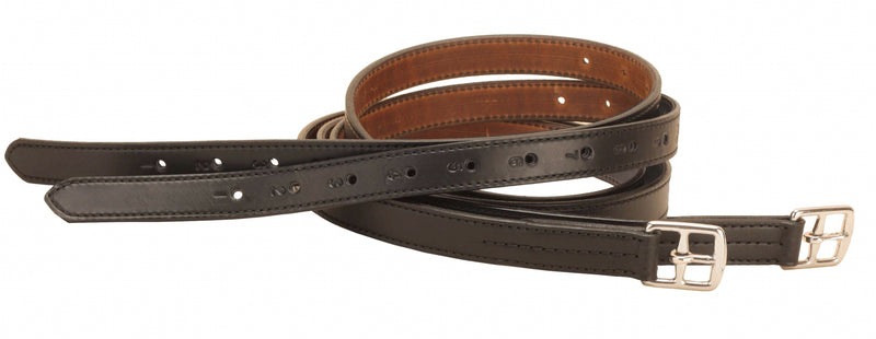 Tory Leather Deluxe Lined Stirrup Leather 60In Blk
