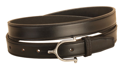 Tory Leather English Spur Buckle Belt
