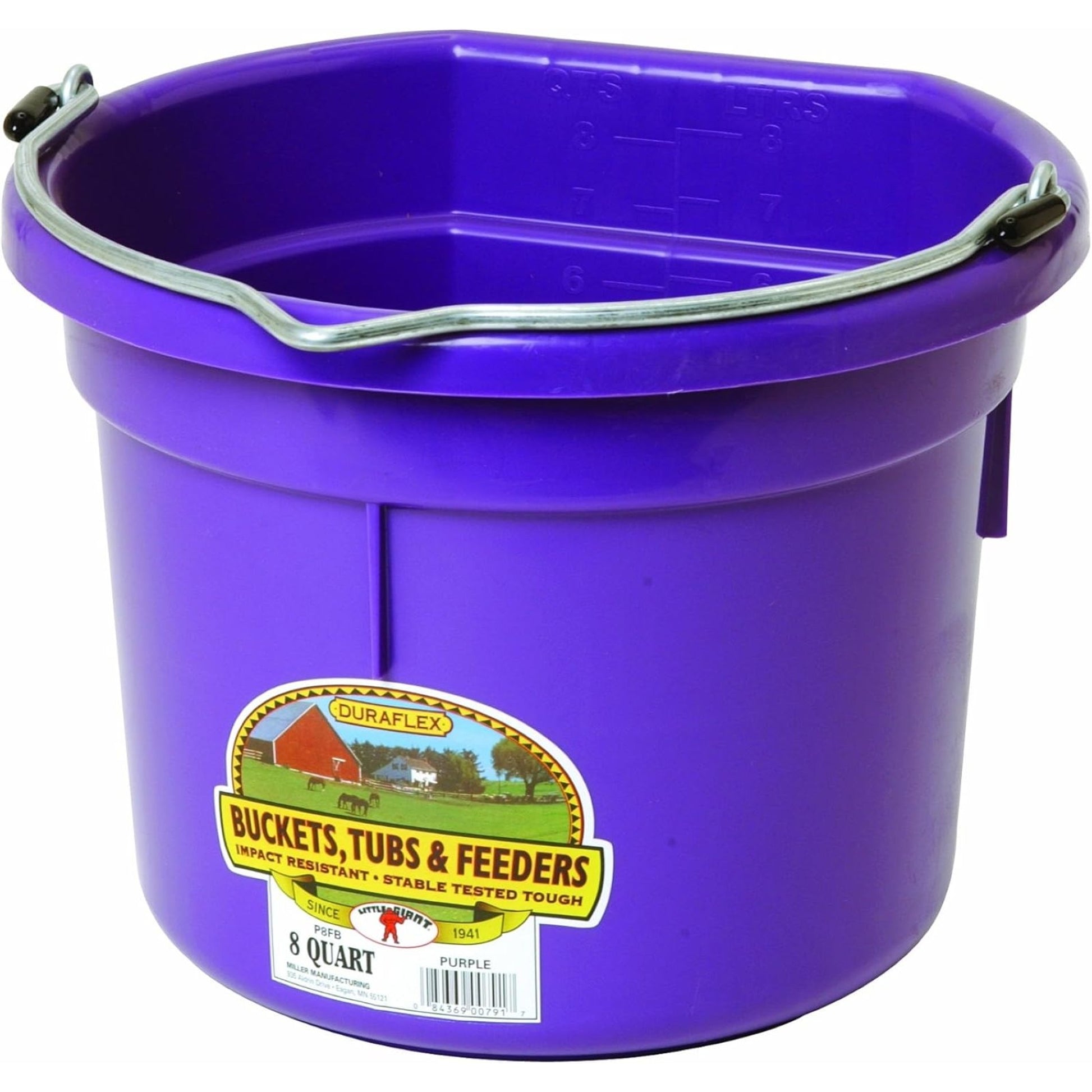 Flatback Bucket For Goats/Sheep/Miniature Horses