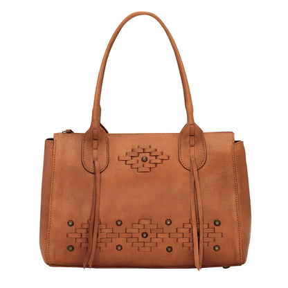 AMERICAN WEST Amber Waves Zip-top Satchel