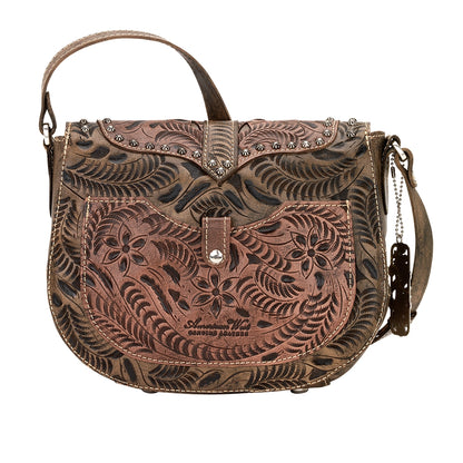 AMERICAN WEST Blazing Saddle Crossbody Bag - Dusty Rose