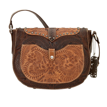 AMERICAN WEST Blazing Saddle Crossbody Bag - Dusty Rose