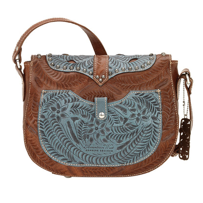 AMERICAN WEST Blazing Saddle Crossbody Bag - Dusty Rose