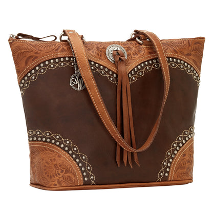 AMERICAN WEST Chestnut Ridge Zip-Top Bucket Tote