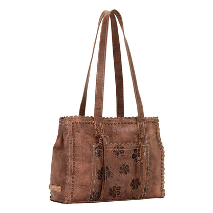 AMERICAN WEST Flower Child Shopper Tote - Dusty Rose