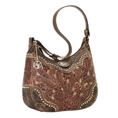 AMERICAN WEST Rosewood Zip-Top Everyday Hobo Bag