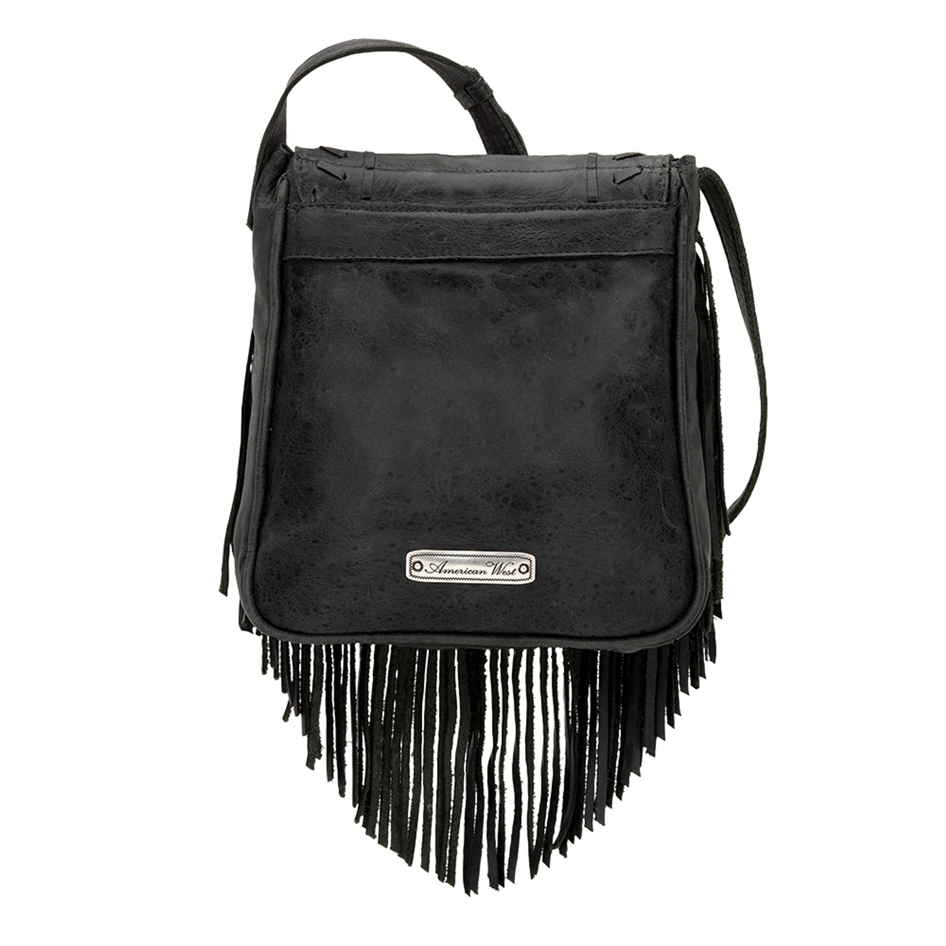 AMERICAN WEST Seminole Soft Crossbody Fringe Bag