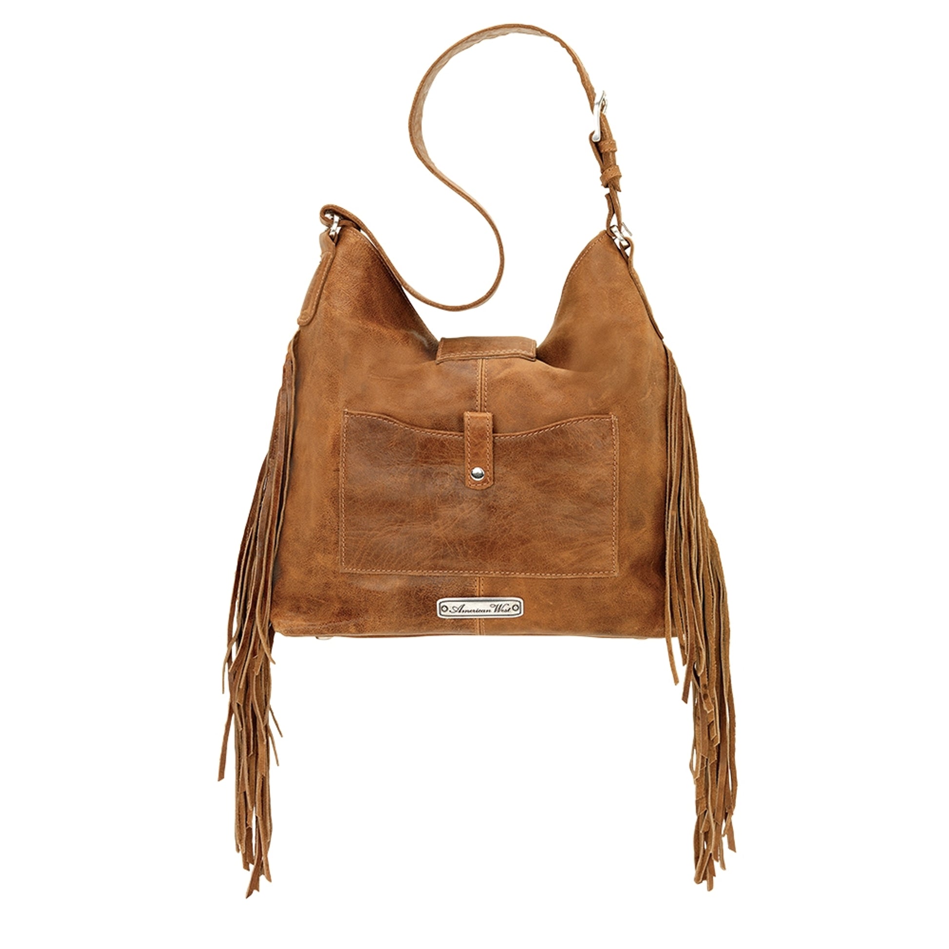 AMERICAN WEST Seminole Soft Slouch Shoulder Bag - Charcoal