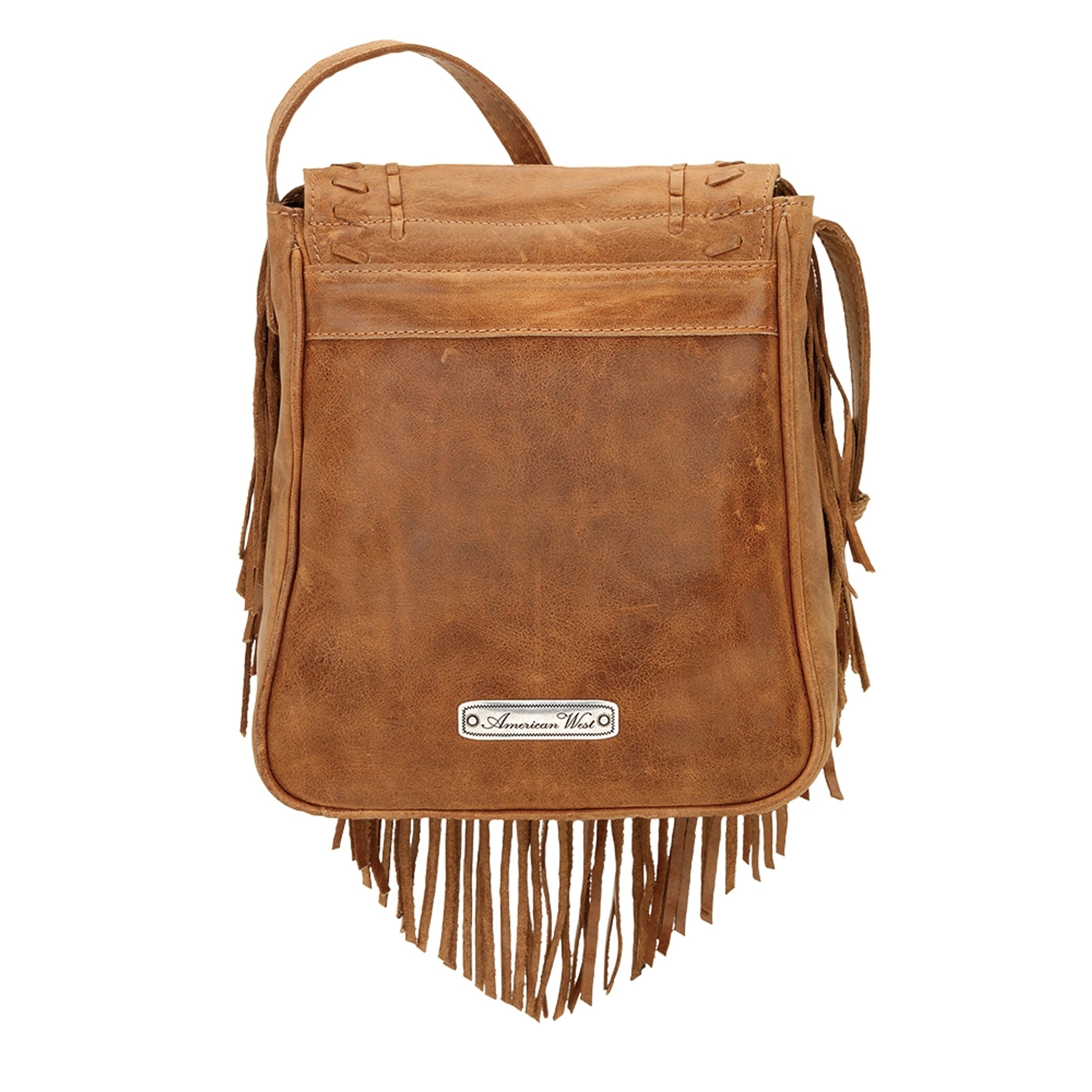AMERICAN WEST Seminole Soft Crossbody Fringe Bag