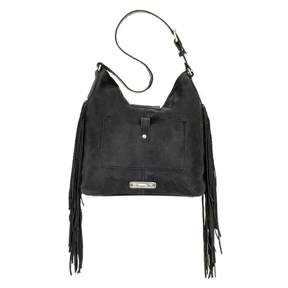 AMERICAN WEST Seminole Soft Slouch Shoulder Bag - Charcoal
