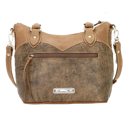 AMERICAN WEST Sierra Convertible Zip Top Bucket Tote