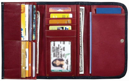 AMERICAN WEST Sierra Tri-Fold Wallet