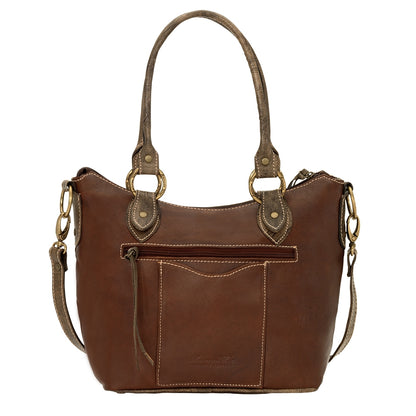 AMERICAN WEST Zuni Passage Convertible Zip Top Bucket Tote