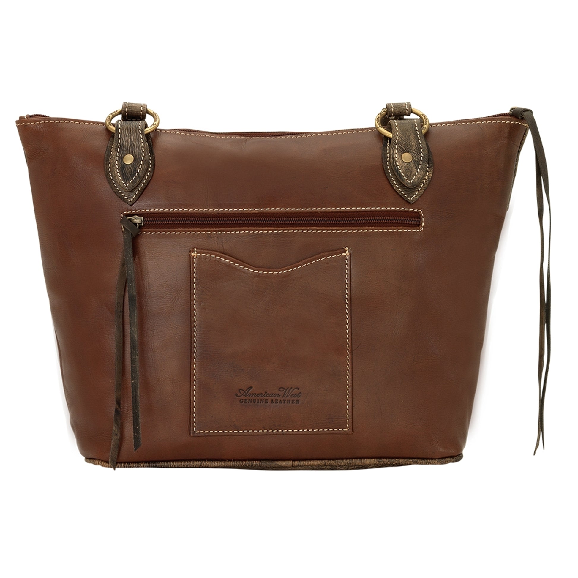 AMERICAN WEST Zuni Passage Zip Top Bucket Tote