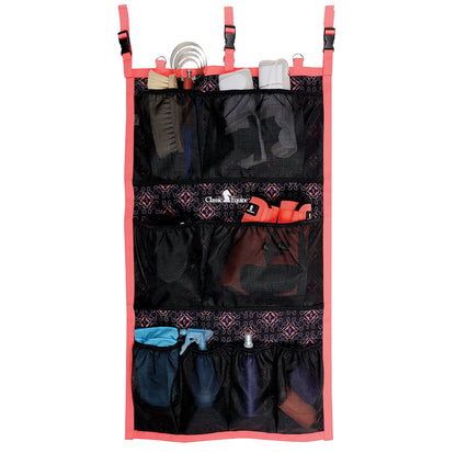 Classic Equine Hanging Groom Case - Teal Diamond