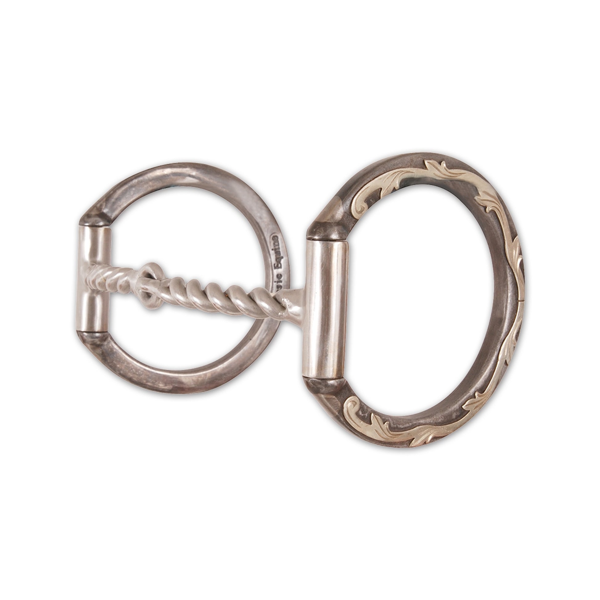 Classic Equine Professional Series D Ring Twisted Wire Snaffle Bit