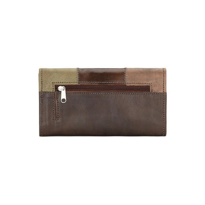 American West Groovy Soul Ladies Tri-Fold Wallet