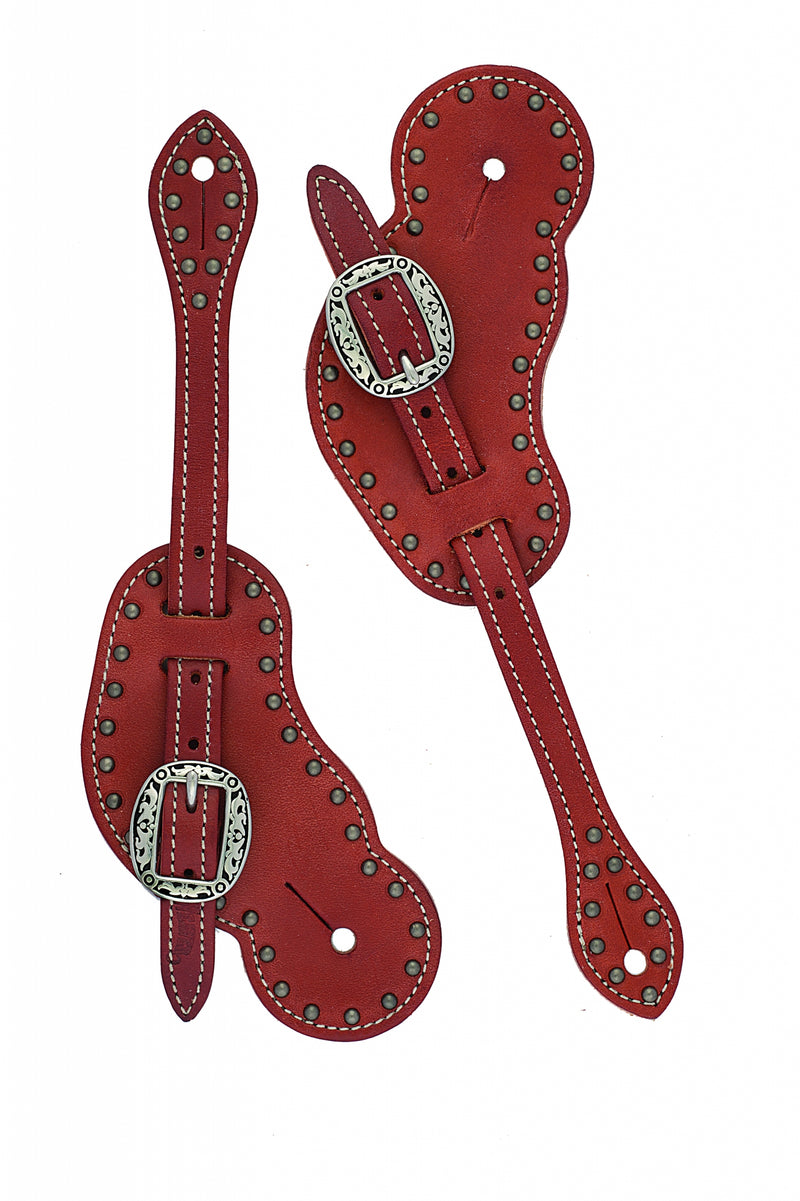 Weaver Buckaroo Spotted Spur Straps