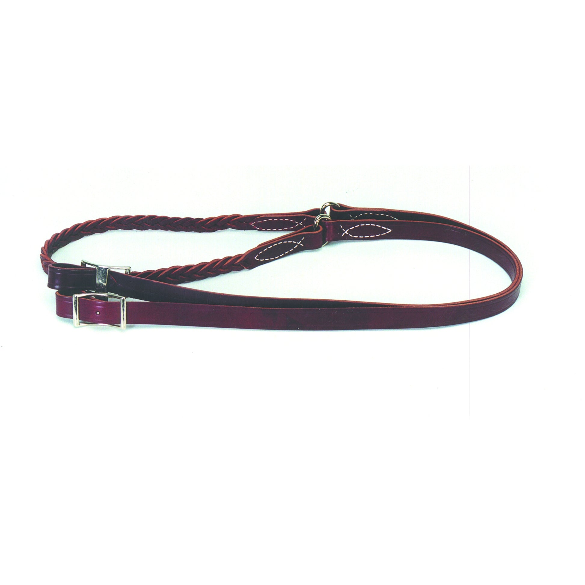 Colorado Saddlery Braided Center Latigo Roper And Contest Reins