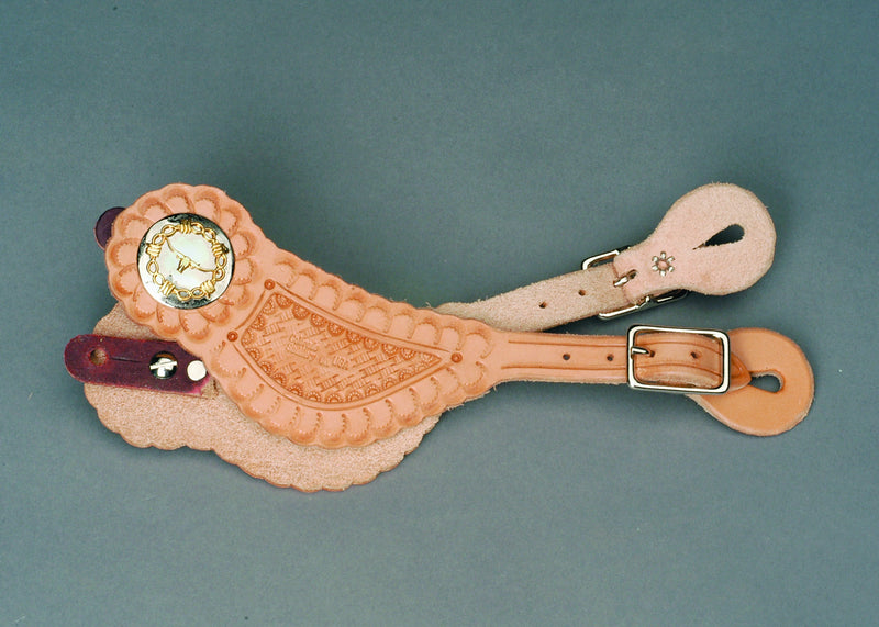 Colorado Saddlery Longhorn Spur Straps