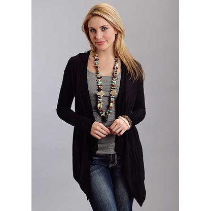 Stetson Ladies Fall III Rayon Spandex Hooded Carigan
