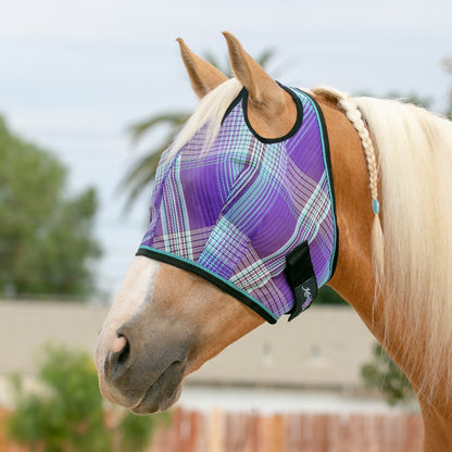 Kensington Fly Mask with 73% UV Protection - Open Top Design
