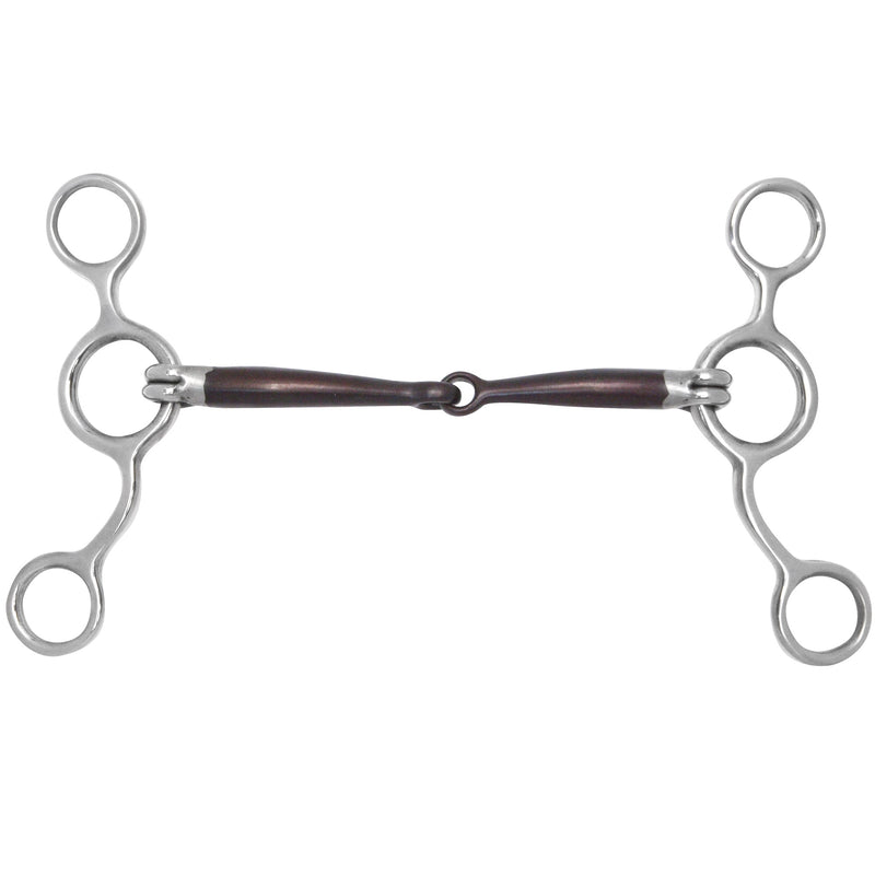 Toklat Sweet Iron Jr Cowhorse Snaffle Gag Bit 5 Br