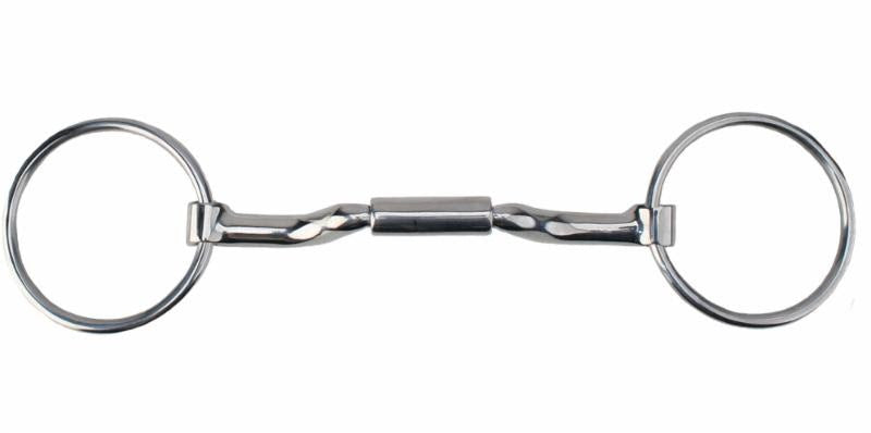 Myler Bridoon Bit Forward Tilted Port MB 36