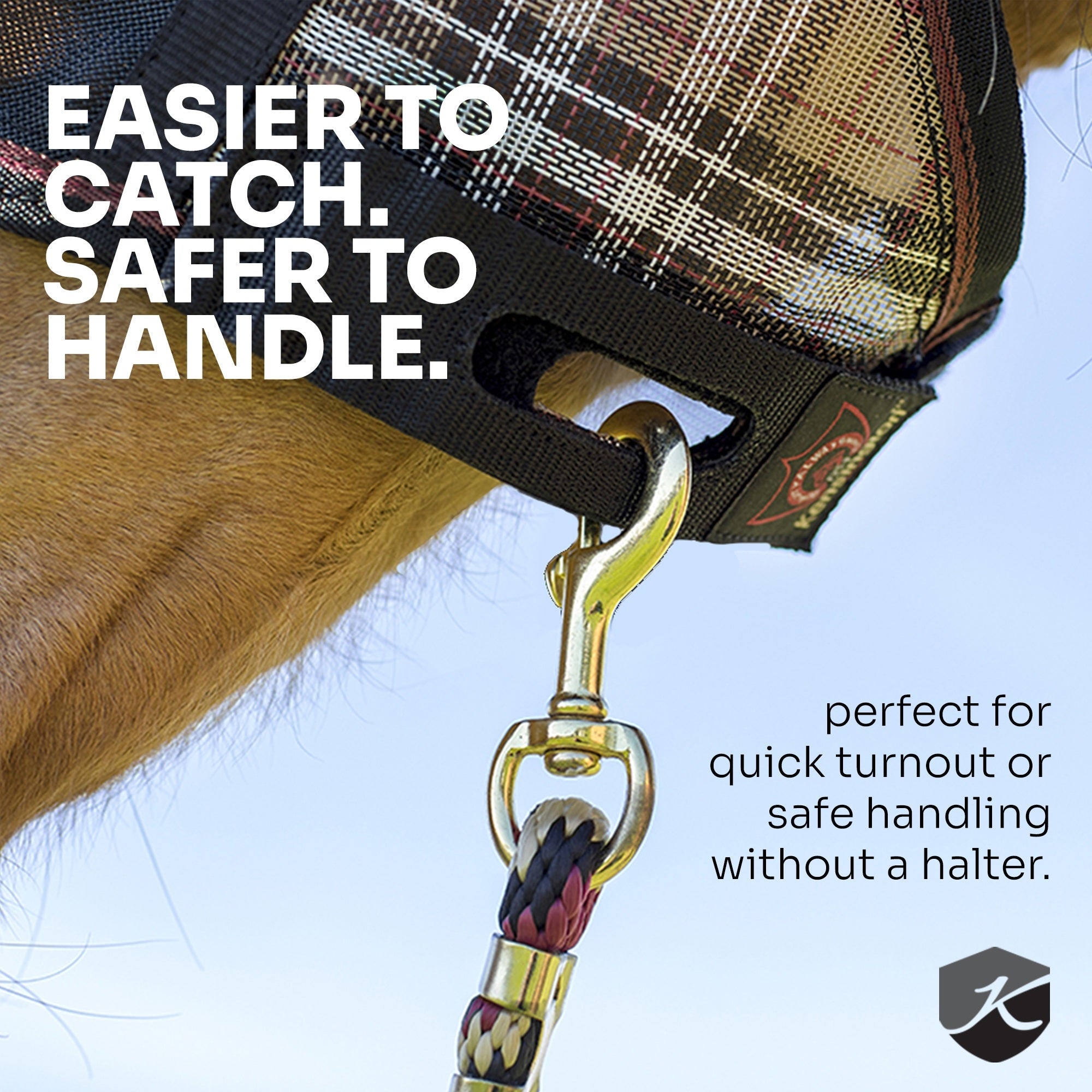 Kensington UViator CatchMask Fly Mask with 90% UV Protection