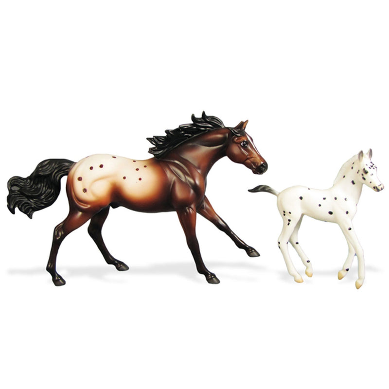Breyer El Punto and Lunares Mustang Set