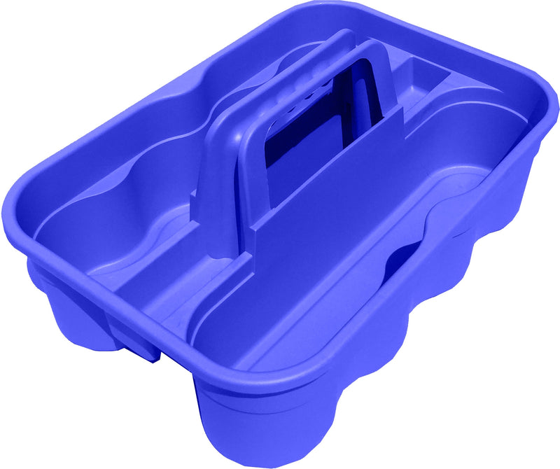 Bottle Caddy Tote Small Blue