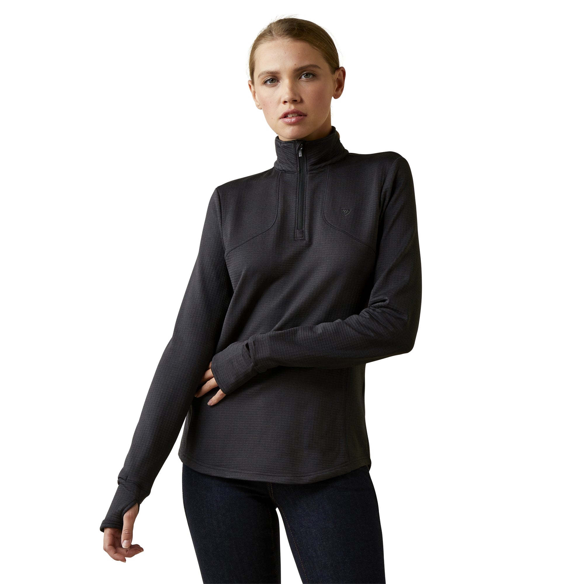 Ariat Ladies Gridwork 1/4 Zip