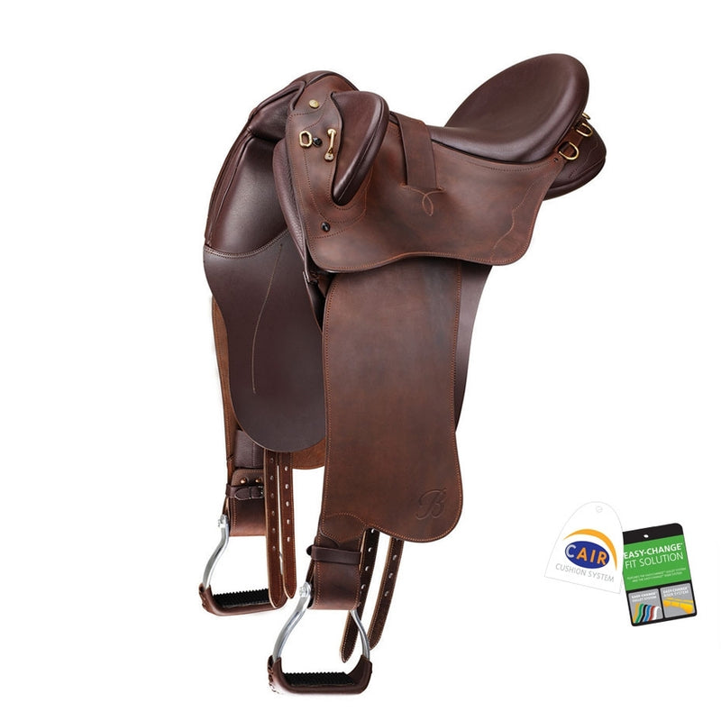 DEMO - Bates Kimberley Outback Heritage CAIR Saddle with Swinging Fender