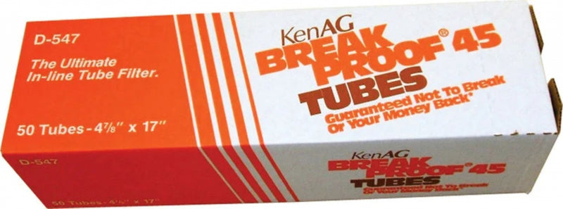 Kenag Breakproof Tube Box Of 50 Tan 4 7/8In X 17In
