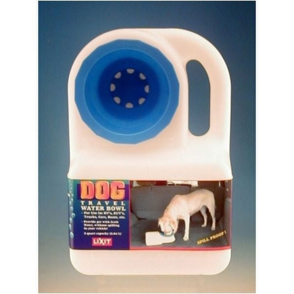 No Spill Portable Dog Bwl 3 Qt