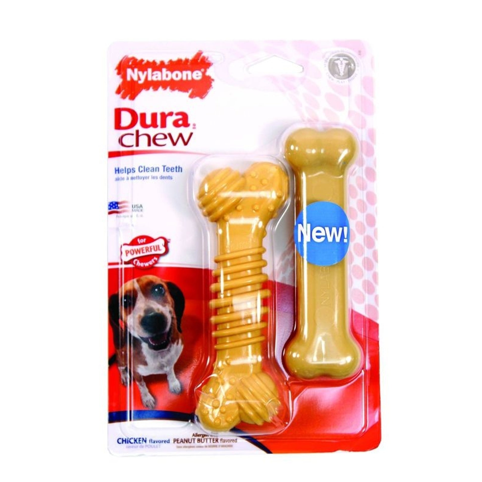 DuraChew Peanut Butter Twin Pack Dog Chew