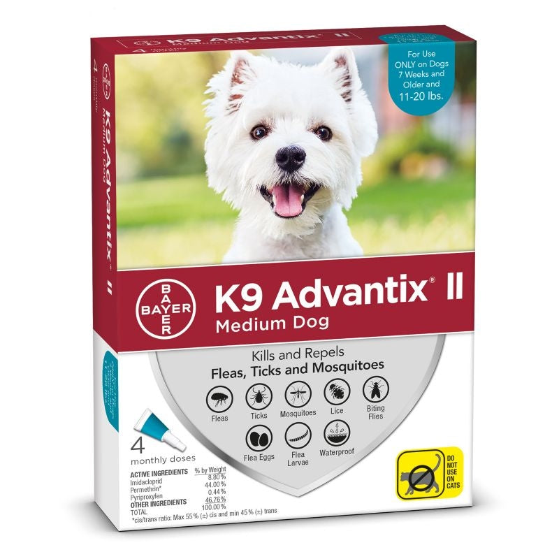 K9 Advantix II for Dogs 4 Month Supply