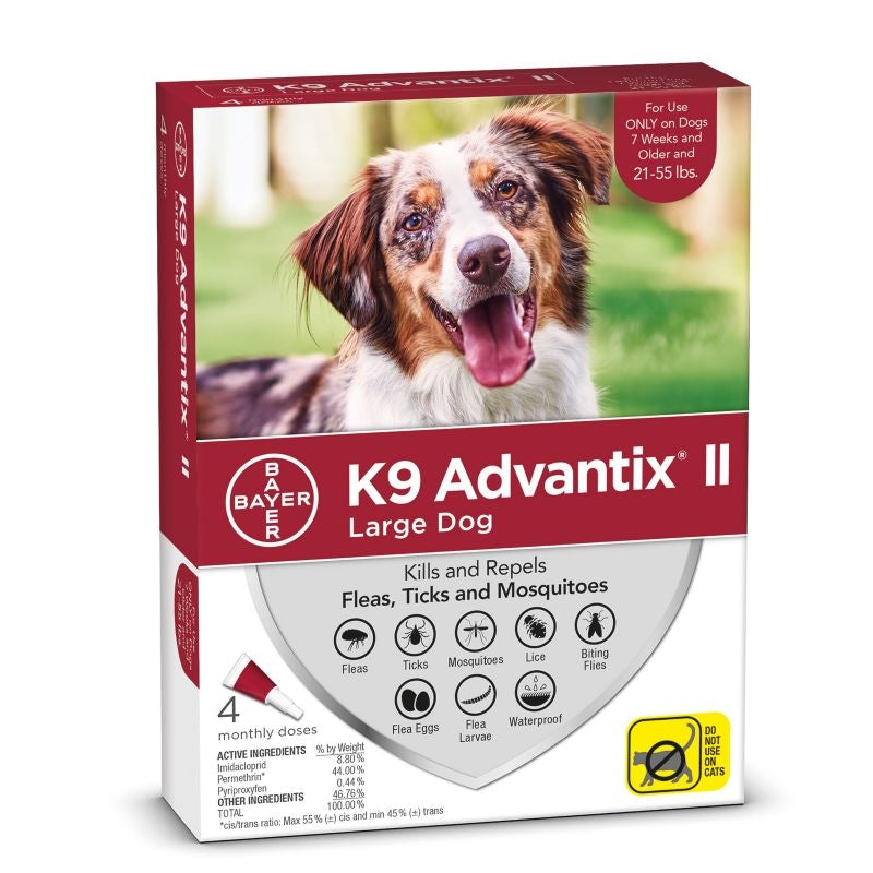 K9 Advantix II for Dogs 4 Month Supply