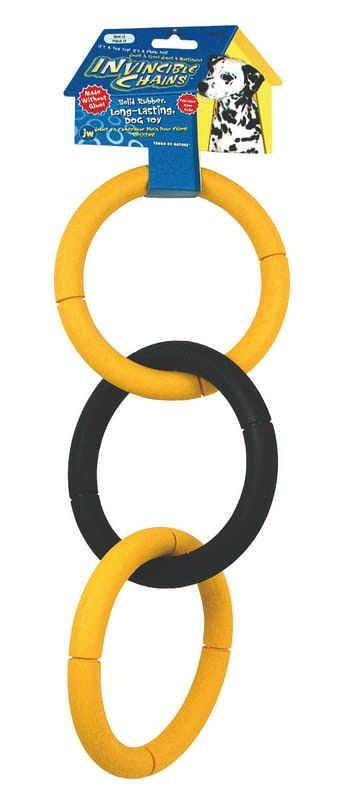 JW Pet Invincible Triple Chains Dog Toy
