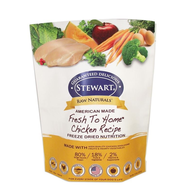 Stewart Raw Naturals Freeze Dried Food 12oz Chick