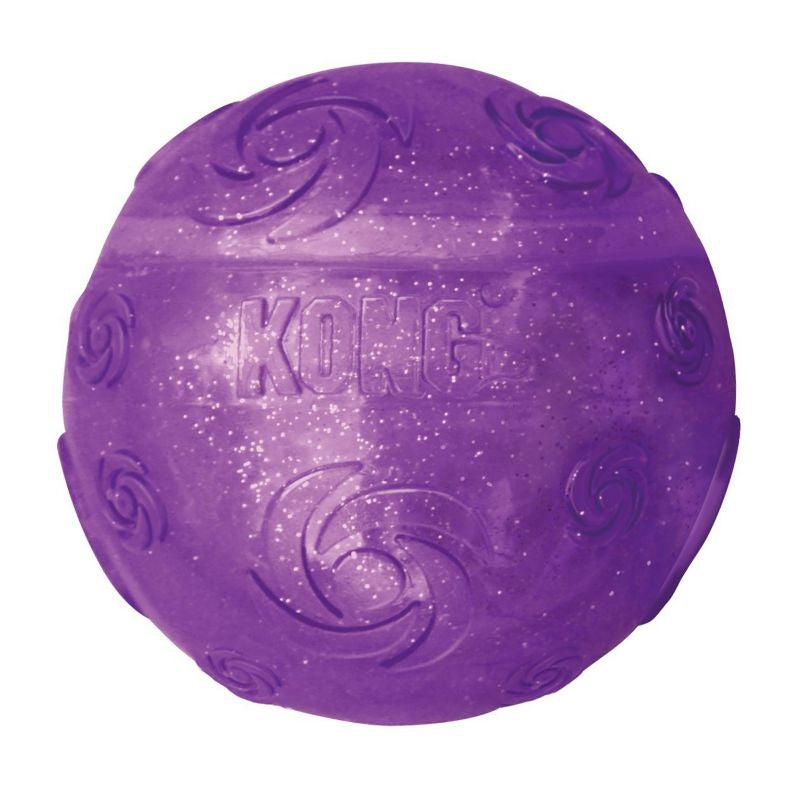 KONG Squeezz Crackle Ball Dog Toy