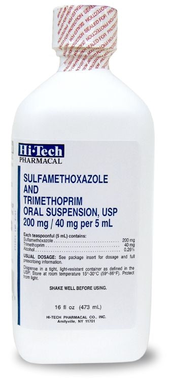 SMZ-TMP Oral Suspension 240mg 16oz