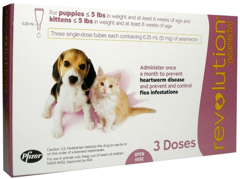 Revolution for Puppies and Kittens