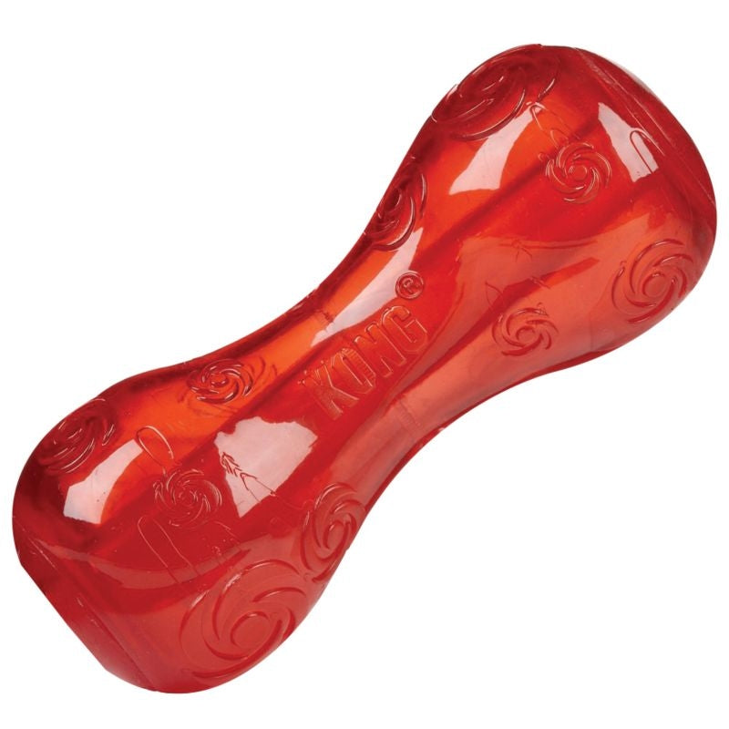 KONG Squeezz Dumbbell Dog Toy