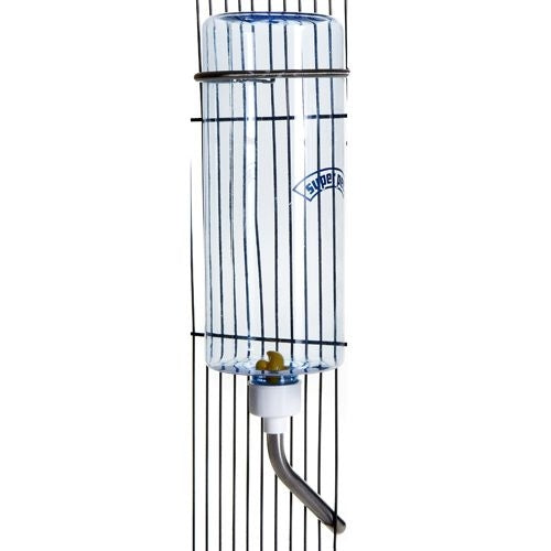 Clear Small Animal Water Bottle 8 Ounces Clear