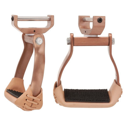 Tough1 Aluminum Swivel Offset Stirrups