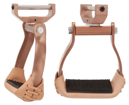 Tough1 Aluminum Swivel Offset Stirrups
